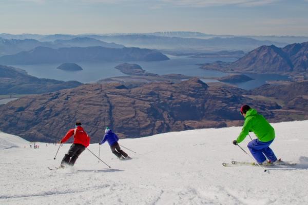 Treble Cone's stunning view over Lake Wanaka